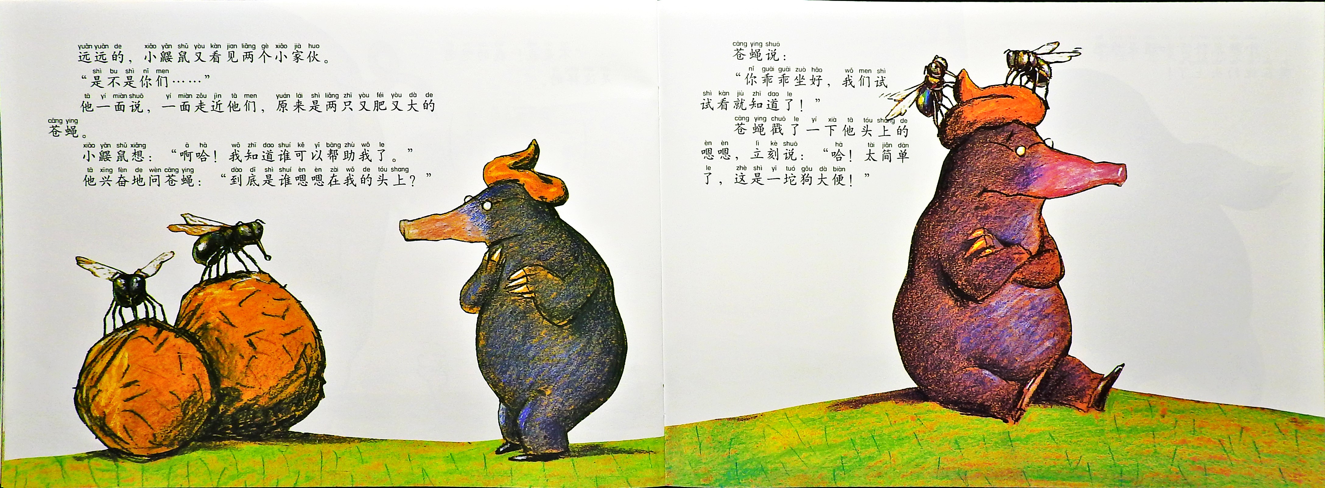 是谁嗯嗯在我的头上 (10),绘本,绘本故事,绘本阅读,故事书,童书,图画书,课外阅读